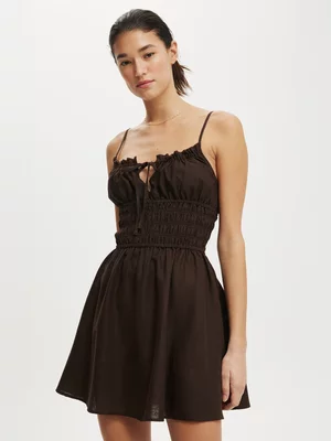 Women's Cotton On Burgundy Haven Strappy Mini Dress