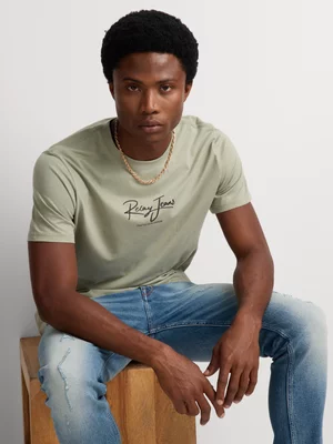 Relay Jeans Men's Regular Fit Sage Graphic T-Shirt