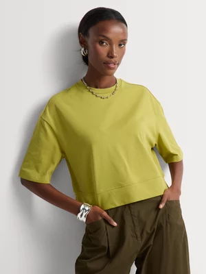 Boxy Wide Hem T-Shirt