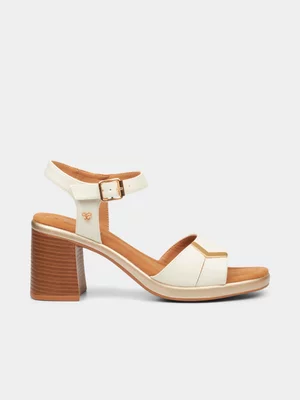 Women's Butterfly Feet White Vanda 1 Heels