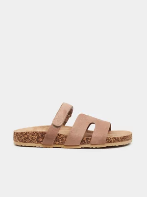 Women's Viabeach Taupe Qork 4 Sandals
