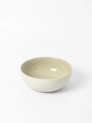 Harmony Stoneware Bowl White/Natural 15cm