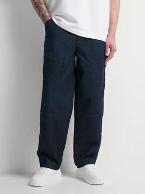 Union-DNM Men's Dark Blue Workwear Jeans