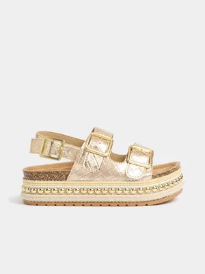 Jet Older Girls Gold Fashion Birky