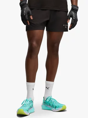 Puma X HYROX Mens Pwrmode 5 Inch Black Shorts