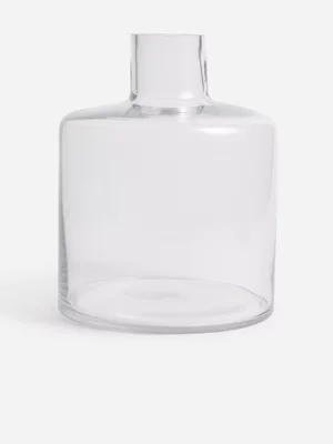 Jet Home Pot Belly Glass Vase