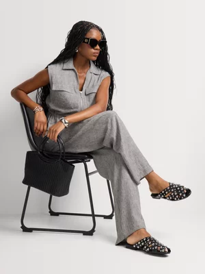 Woven Co-Ord Wide Leg Pants