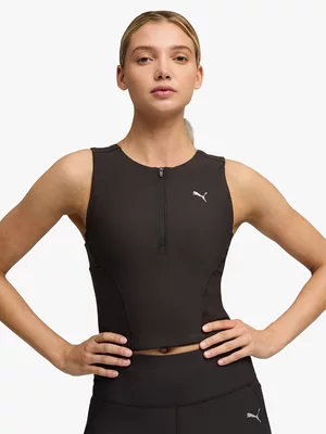 Puma Womens Lightstride Black Running Tank Top