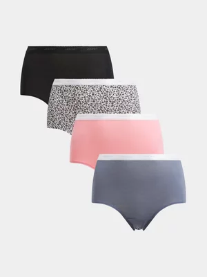 Jet Women's 4 Pack Storm Daisy Full Brief