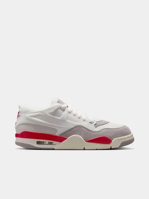 Jordan Men's 4 RM White/Red Sneaker