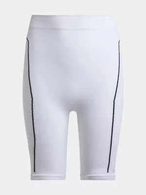 TS Boys Baselayer White Short Tights	