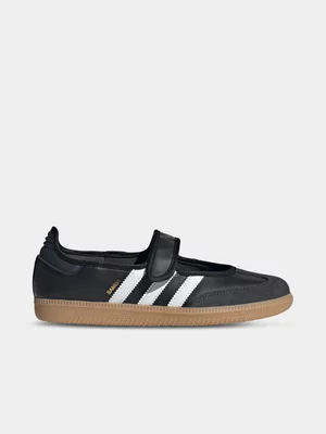 adidas Originals Women's Samba Jane Black/Whte Sneaker