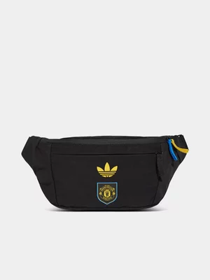 adidas Manchester United 3rd Black/Yellow Waist Bag