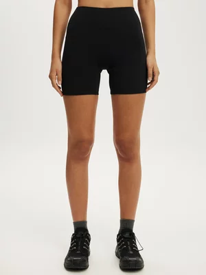 Women's Cotton On Active Black Ultra Soft Contour Bike Shorts