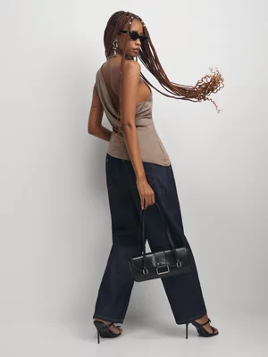 The FIX Women's Brown Sleeveless Top