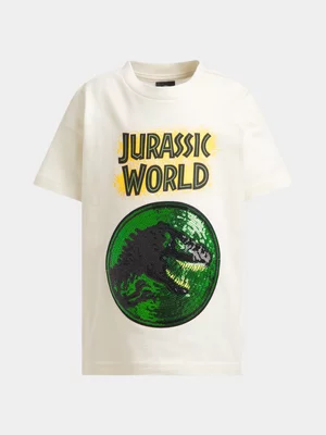Jet Younger Boys Stone Character Jurassic World Oversized T-Shirt