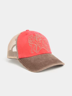 Redbat Unisex Worn Out Multicolour Trucker Cap