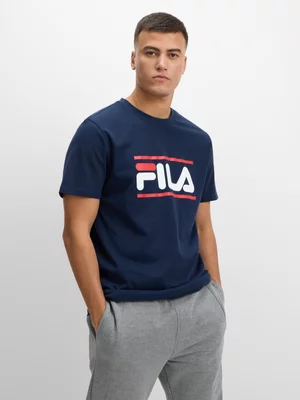 Mens Fila Roman Blue Tee