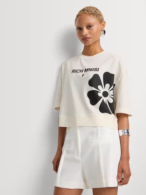 FF X Rich Mnisi & Flower Print Boxy T-Shirt 
