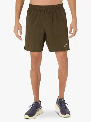 Asics Mens Core 7 Inch Brown Stone Shorts