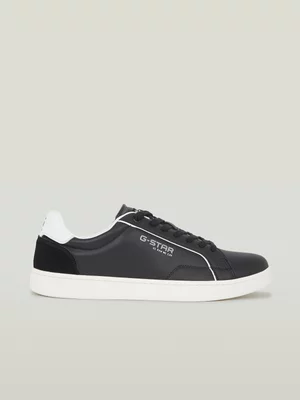 G-Star Men's Cadet IV Leather Black/White Sneakers 
