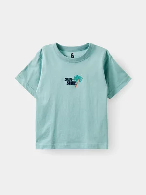 Cotton On Kids Boy Blue Jonny Graphic T-shirt