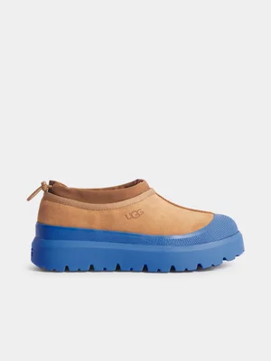 UGG Men's Tasman Weather Hybrid Tan/Blue Clog