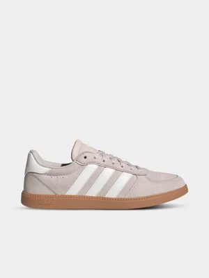 Women's adidas Breaknet Sleek Putty Mauve/White Sneaker