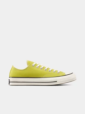 Converse Men's Chuck 70 Low Yellow Sneaker