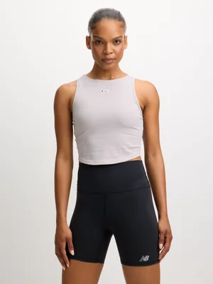 New Balance Womens Harmony 6 Inch Black Bike Shorts 