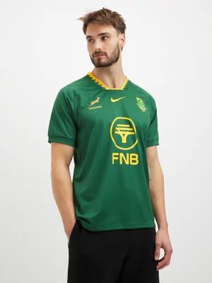 Nike Mens Springboks Home 25/26 Green Stadium Jersey