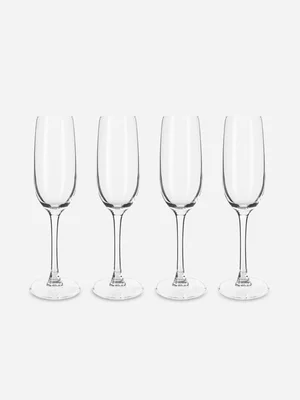Viva Champagne Glass Set of 4 210ml
