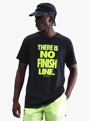 Nike Mens Dri-Fit Graphic Black Tee