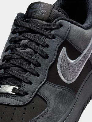 Nike Men's Air Force 1 '07 LV8 Black/Grey Sneaker