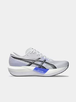 ASICS Mens Magic Speed 5 White/Blue Running Shoes