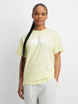 Puma Womens Essentials No. 1 Logo Gold Moon Tee