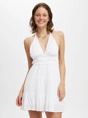 Women's Cotton On White Danielle Halter Sundress
