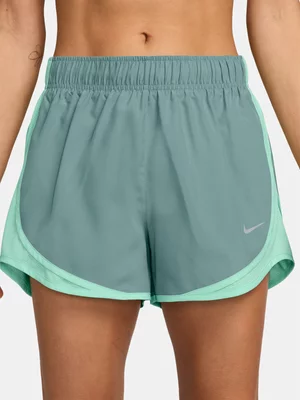 Nike Womens Tempo Dri-Fit Brief-Lined Cannon/Mint Foam Shorts