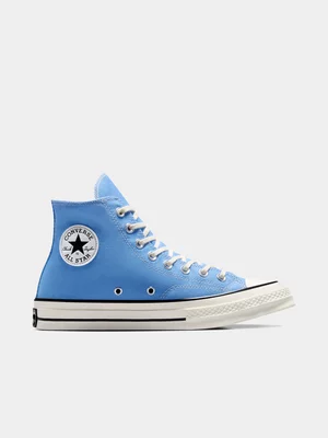 Converse Men's Chuck 70 Hi Blue/White Sneaker