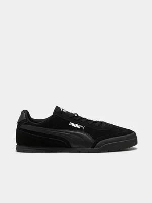 Puma Mens Super Turino Black Sneakers 