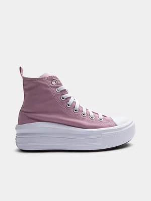 Women's Converse CTAS Move Platform Pink/White Sneaker