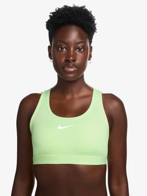 Nike Womens Swoosh Volt/Black Sports Bra