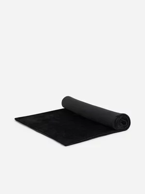 Jet Home Black Fleece Blanket 