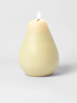 Pear Shaped Candle 12.7 x 9.5cm