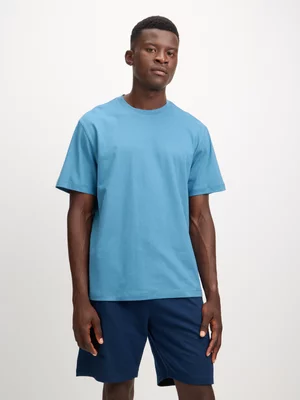 TS Mens Everyday Blue Crew Neck Tee