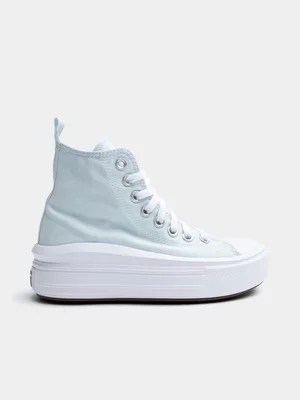 Women's Converse CTAS Move Hi Blue/White Sneaker