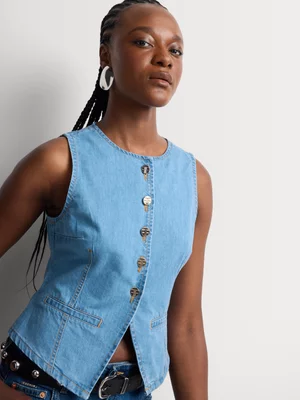FF Denim Waistcoat