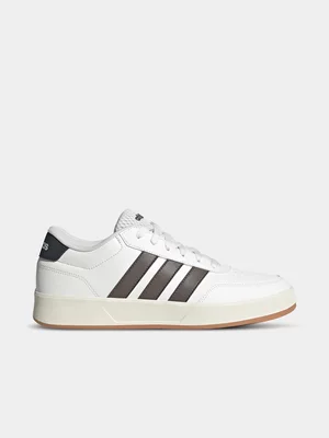 Mens adidas Breaknet 3.0 White/Grey Sneaker