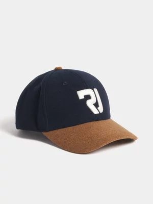Relay Jeans Mens's Melton Navy Peak Cap