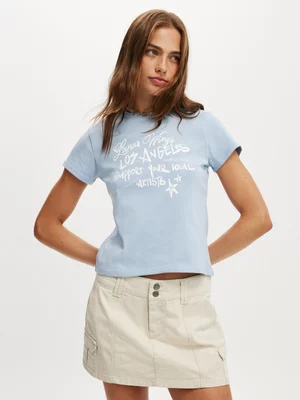 Women's Cotton On Blue Baby Graphic T-shirt